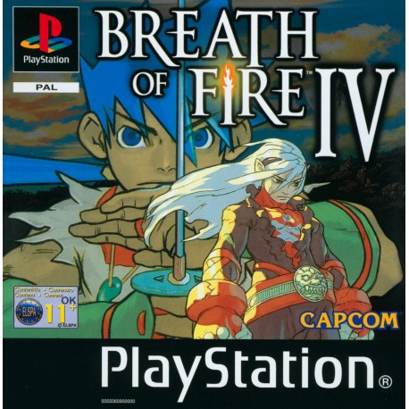 PS1 BREATH OF FIRE IV (used no manual)